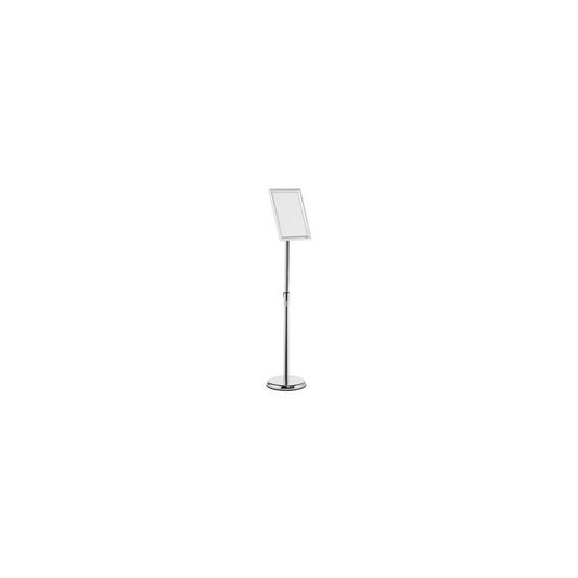 DURABLE Support d'information, cadre alu rabattable, A4