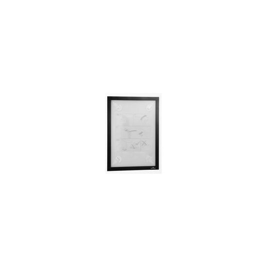 DURABLE Cadre magnétique DURAFRAME WALLPAPER, A4, noir