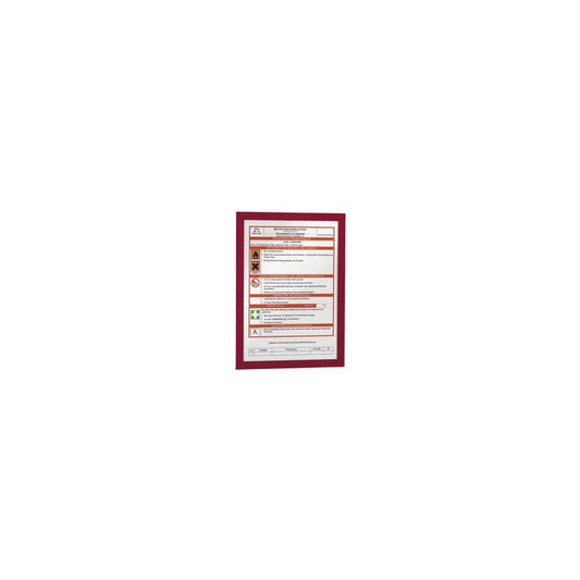 DURABLE Cadre d'affichage magnétique DURAFRAME, A4, rouge