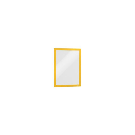 DURABLE Cadre d'affichage magnétique DURAFRAME, A4, jaune