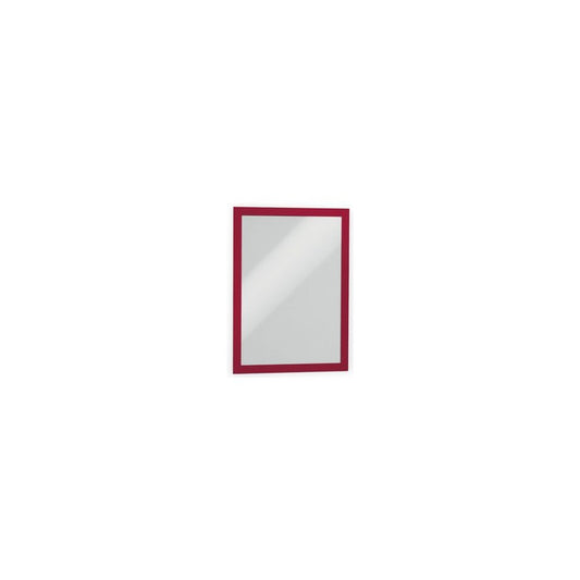 DURABLE Cadre d'affichage magnétique DURAFRAME, A4, rouge