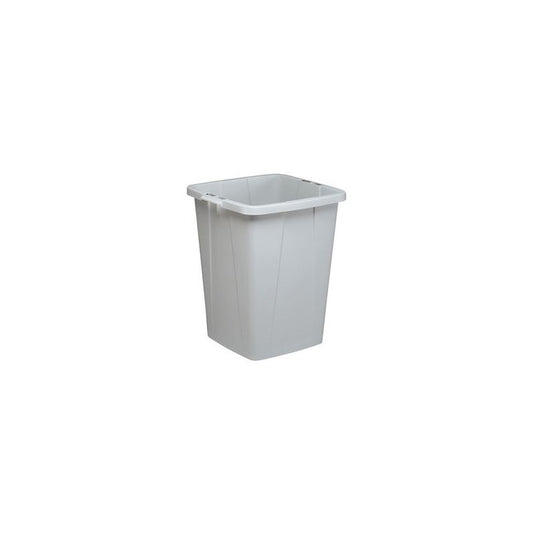 DURABLE Poubelle DURABIN ECO 90, carré, gris