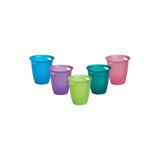 DURABLE Corbeille à papier TREND, 16 litres, vert tilleul