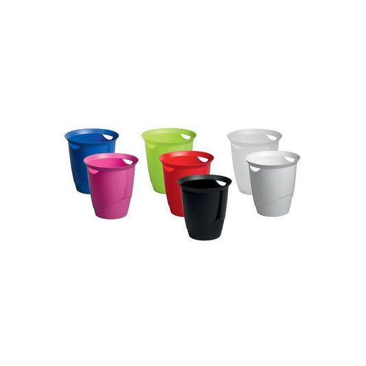 DURABLE Corbeille à papier TREND, 16 litres, rond, vert