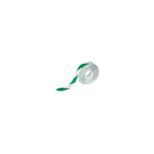 DURABLE Bande de marquage au sol DURALINE STRONG, vert/blanc