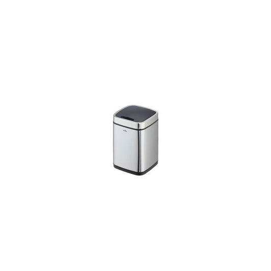 DURABLE Poubelle automatique "NO TOUCH", 6 litres, argent