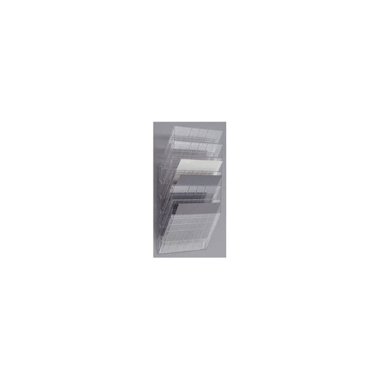 DURABLE Set porte-brochures "FLEXIBOXX 6", A4, transparent