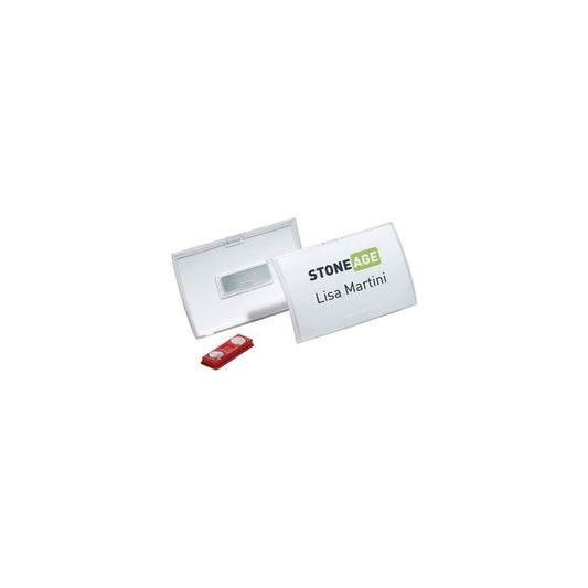 DURABLE Badge Click Fold, avec aimant, 75 x 40 mm