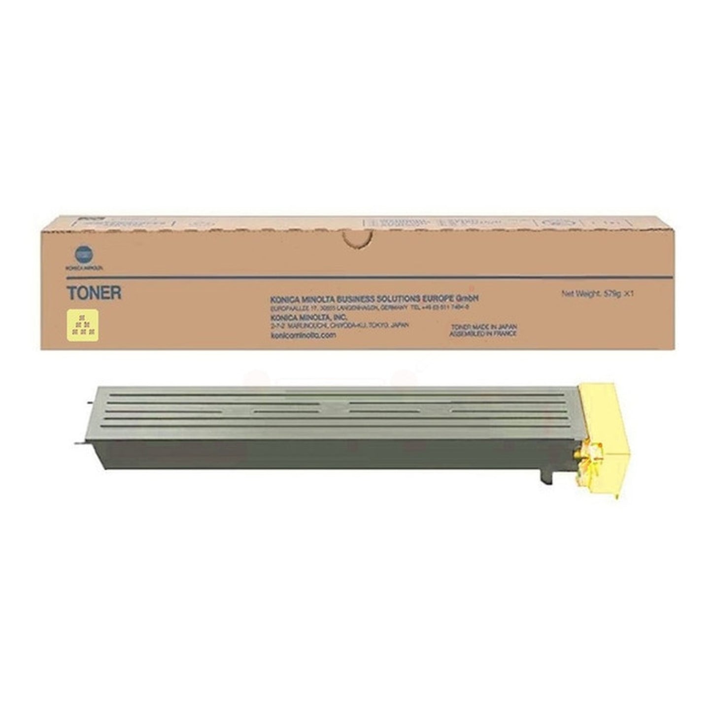 Toner d'origine Konica Minolta A070250 / TN-611 Y - jaune