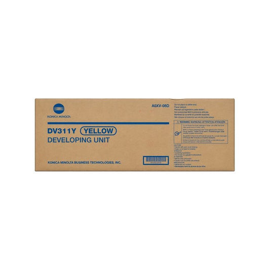 Développeur d'origine Konica Minolta A0XV08D / DV-311 Y - jaune