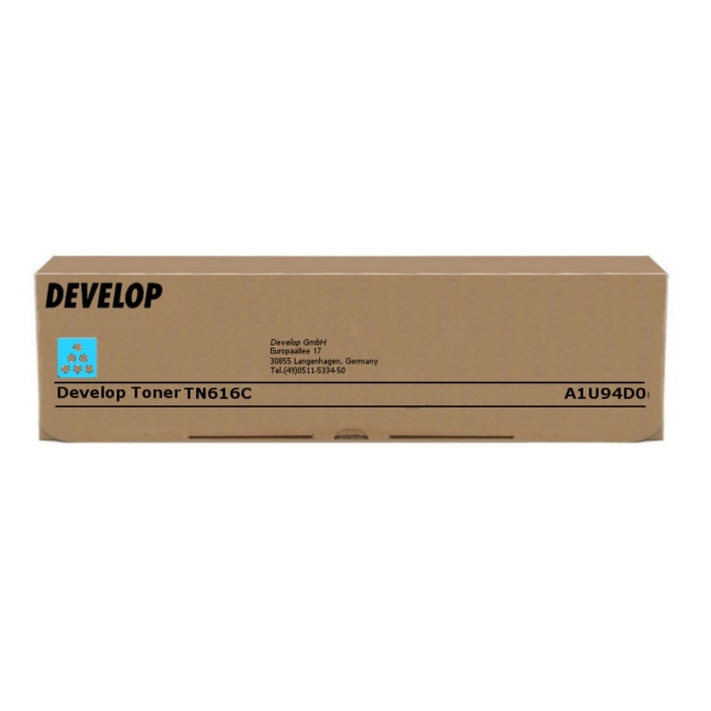 Toner d'origine Develop A1U94D0 / TN-616 C - cyan