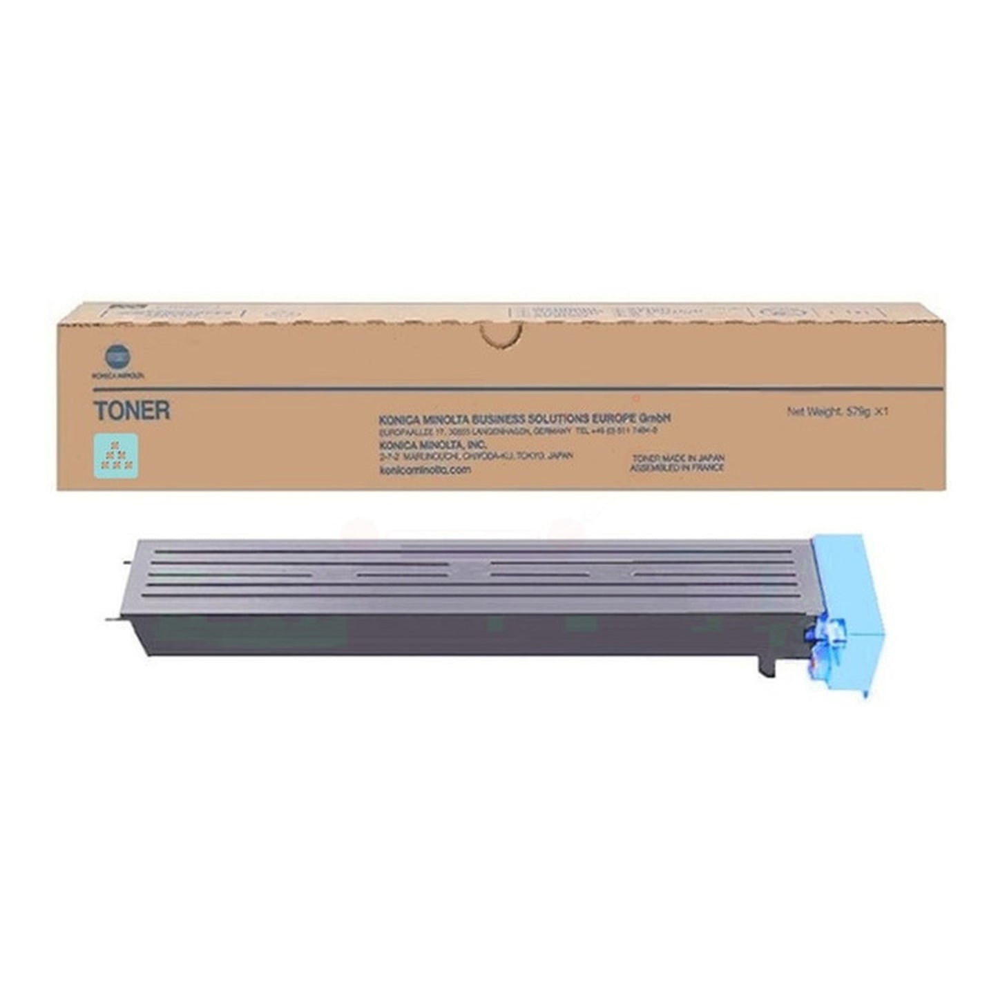 Toner d'origine Konica Minolta A3VU450 / TN-711 C - cyan