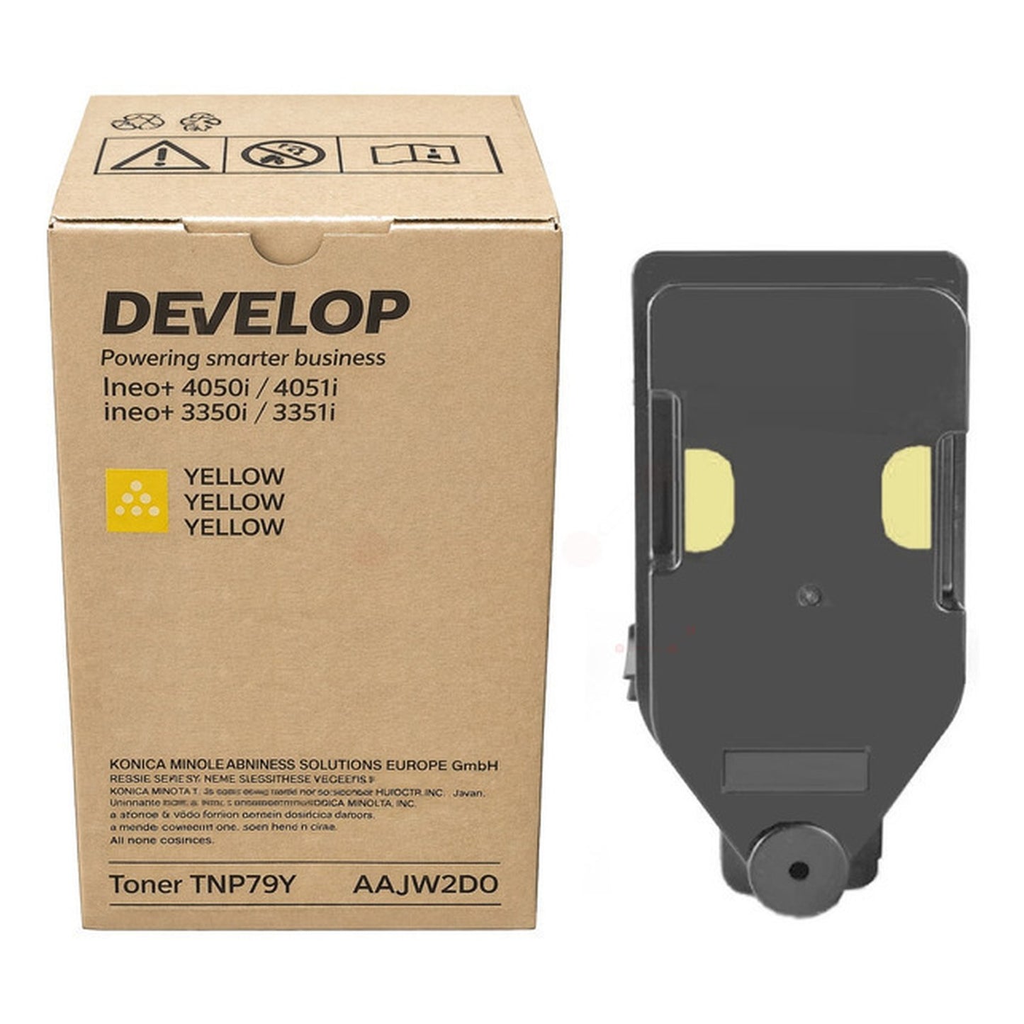 Toner d'origine Develop AAJW2D0 / TNP-79 Y - jaune