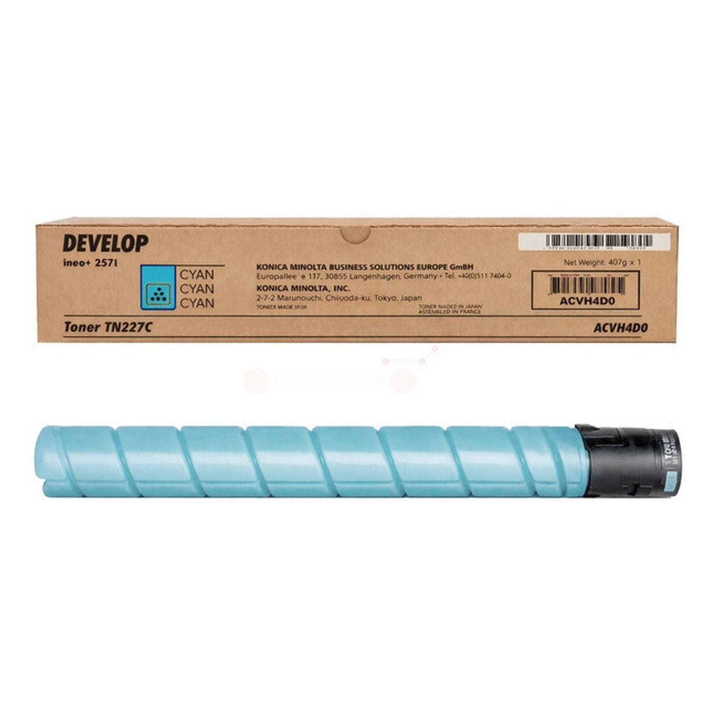 Toner d'origine Develop ACVH4D0 / TN-227 C - cyan