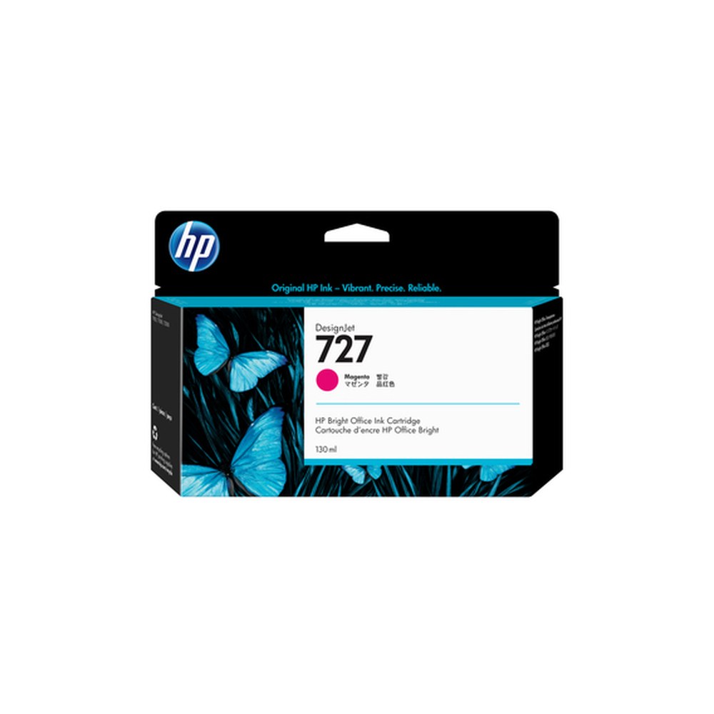 Cartouche d'origine HP B3P20A / 727 - magenta