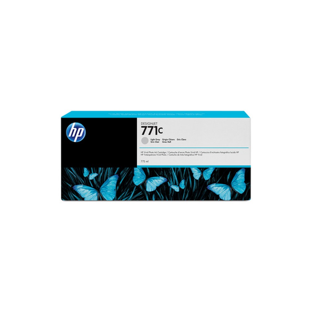 Cartouche d'origine HP B6Y14A / 771C - gris photo