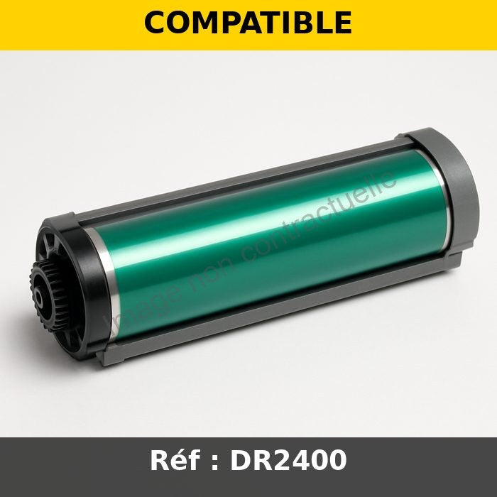Tambour Compatible BROTHER DR2400 Noir (12000pages)