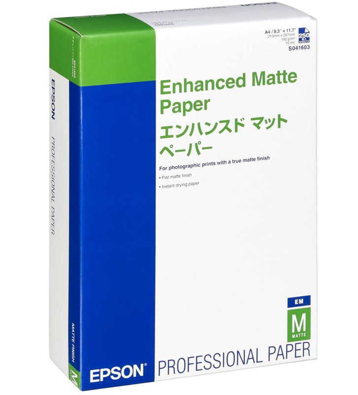Papier photo A4 d'origine Epson C13S041718