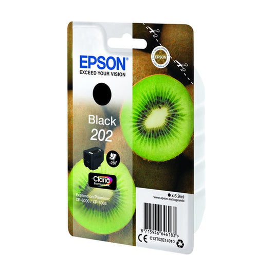Cartouche d'origine Epson C13T02E14020 / 202 - noire