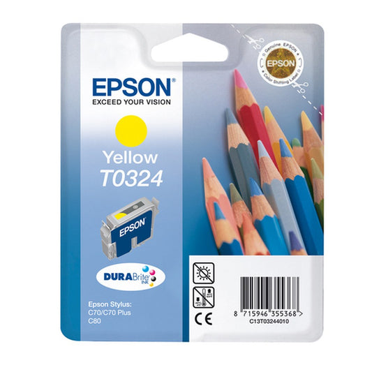 Cartouche d'origine Epson C13T03244010 / T0324 - jaune