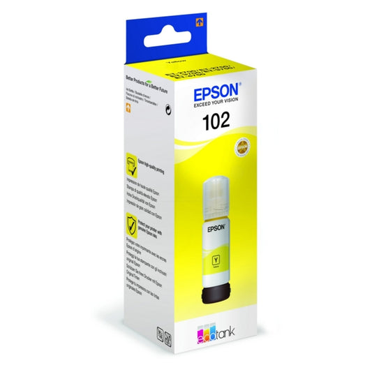 Bouteille d'encre d'origine Epson C13T03R440 / 102 - jaune