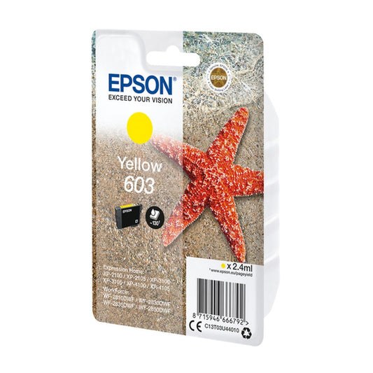 Cartouche d'origine Epson C13T03U44010 / 603 - jaune