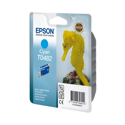 Cartouche d'origine Epson C13T04824010 / T0482 - cyan