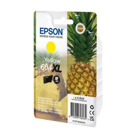 Cartouche d'origine Epson C13T10H44020 / 604XL - jaune