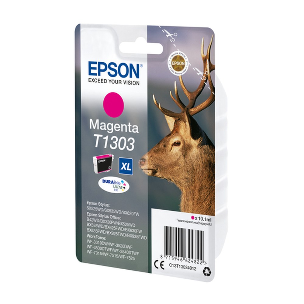 Cartouche d'origine Epson C13T13034022 / T1303 - magenta
