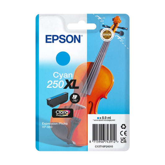 Cartouche d'origine Epson C13T16P24010 / 250XL - cyan