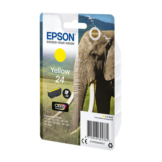 Cartouche d'origine Epson C13T24244022 / 24 - jaune