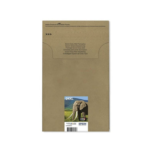 Cartouches d'origines Epson C13T24384510 / 24XL - multipack 6 couleurs : noire, cyan, magenta, jaune