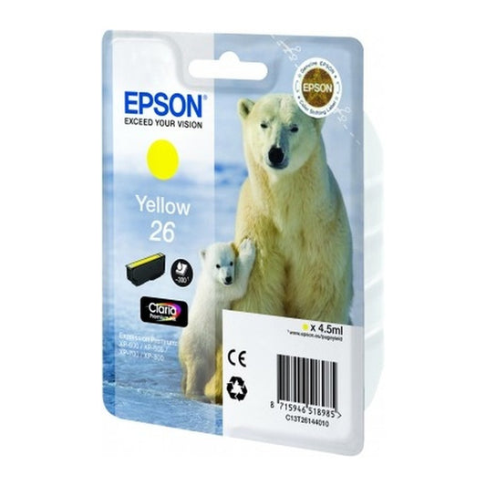 Cartouche d'origine Epson C13T26144010 / 26 - jaune