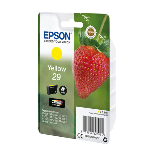 Cartouche d'origine Epson C13T29844012 / 29 - jaune