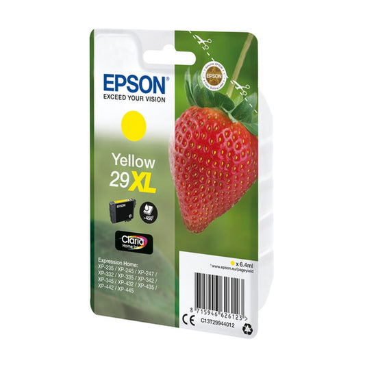 Cartouche d'origine Epson C13T29944022 / 29XL - jaune