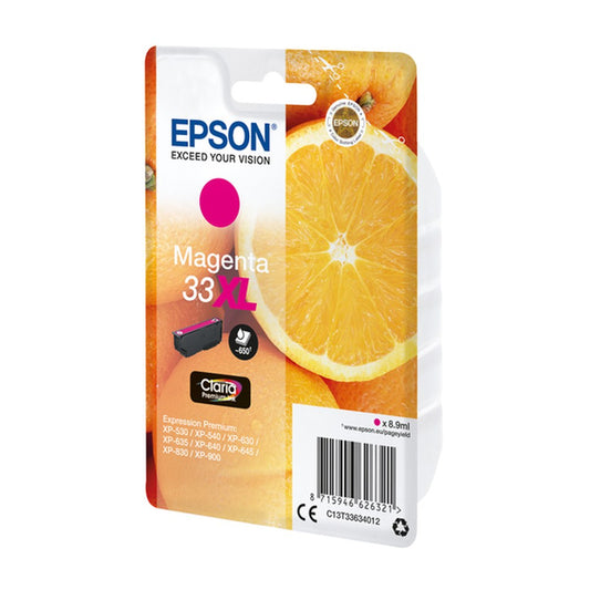 Cartouche d'origine Epson C13T33634022 / 33XL - magenta