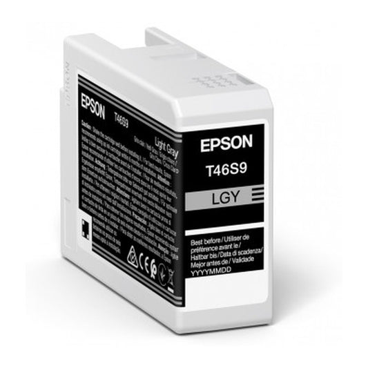 Cartouche d'origine Epson C13T46S900 / T46S9 - gris photo