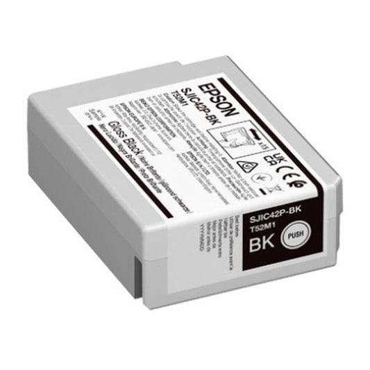 Cartouche d'origine Epson C13T52M140 / SJIC-42-P-BK - noire