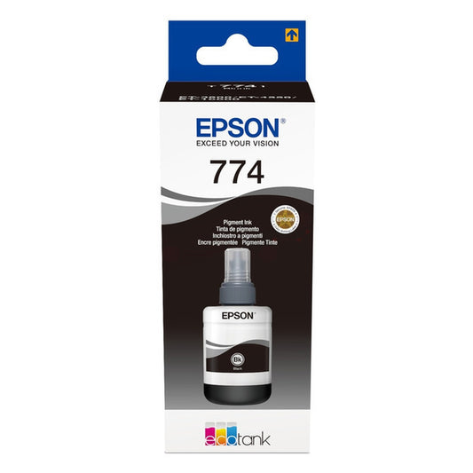 Bouteille d'encre d'origine Epson C13T774140 / T7741 - noire