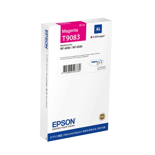 Cartouche d'origine Epson C13T90834N / T9083 - magenta
