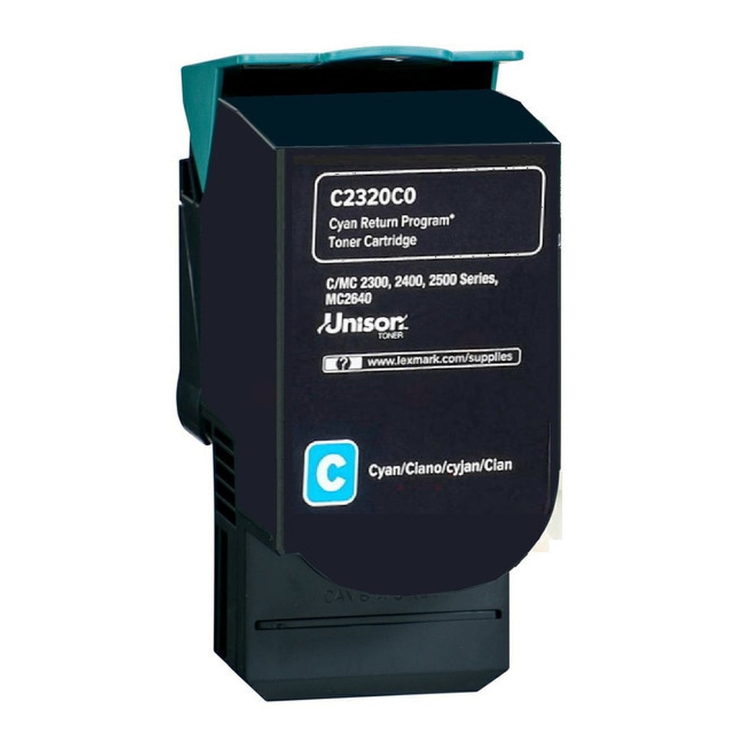 Toner d'origine Lexmark C240X20 - cyan