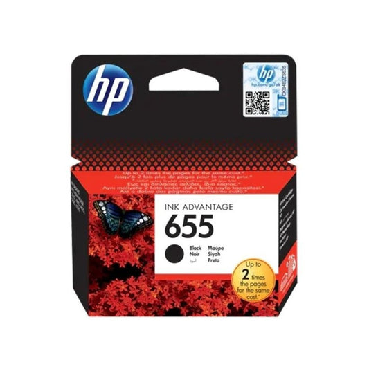 Cartouche d'origine HP CZ109AE / 655 - noire