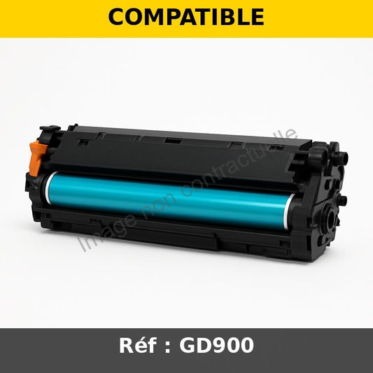 Cartouche Laser Compatible DELL GD900 (593-10119) - Cyan (bleu) Haute Capacité (12 000 pages)