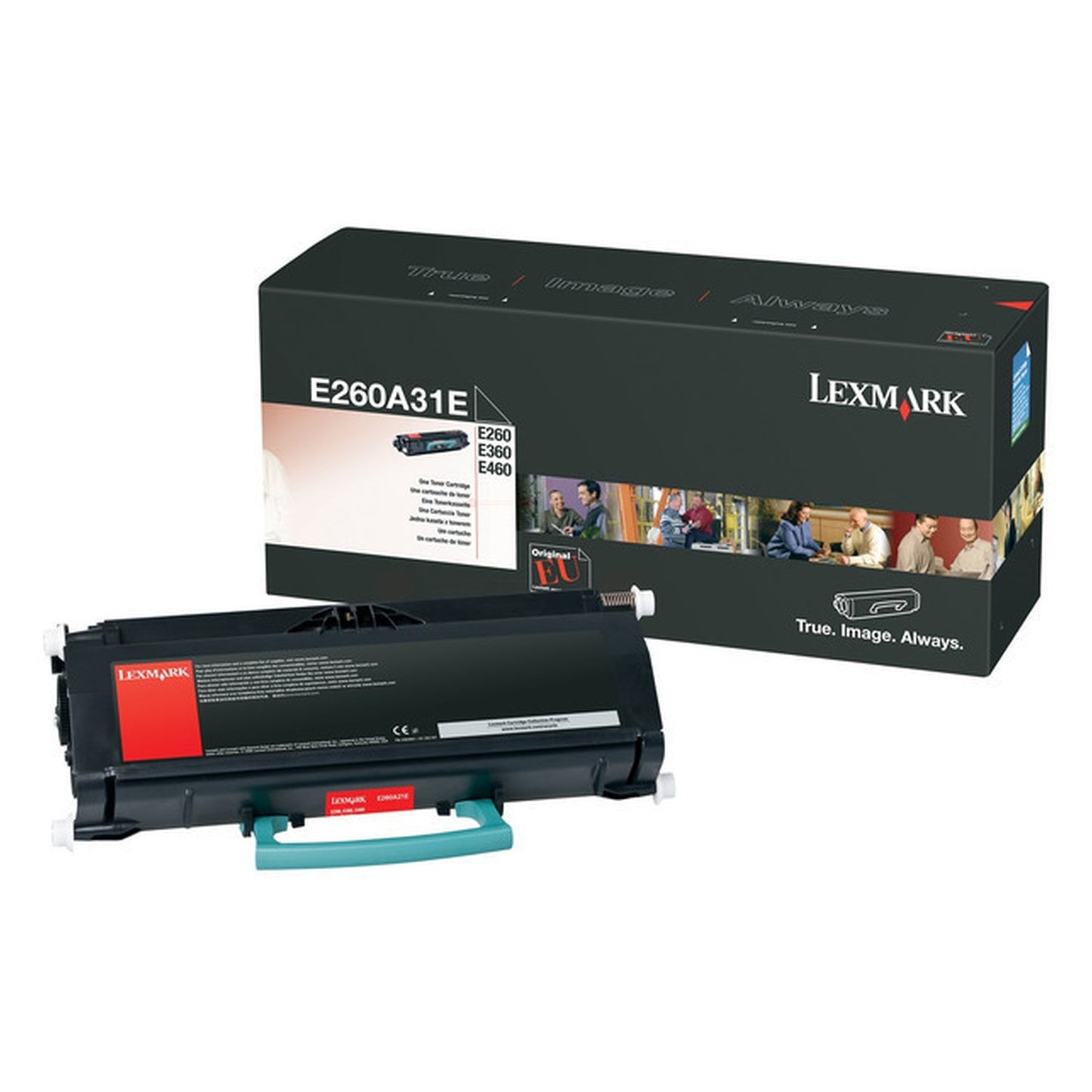Toner d'origine Lexmark E260A31E - noir
