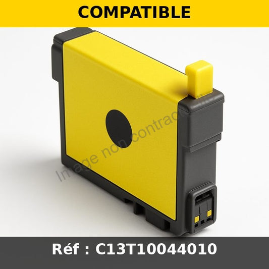 Cartouche Jet d'encre Compatible Epson T1004 Yellow (11.1ml) 990 copies
