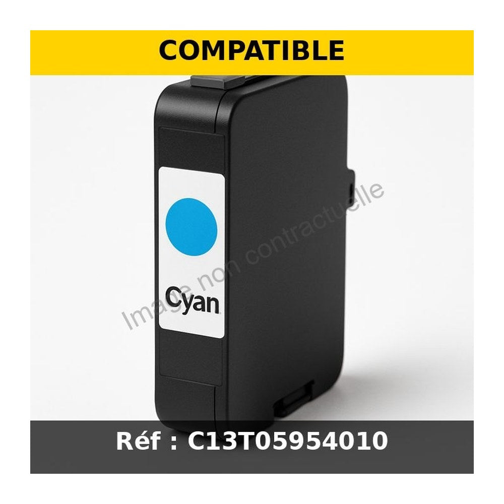 Cartouche compatible Epson C13T05954010 / T0595 - cyan photo
