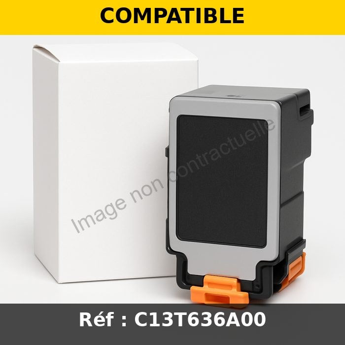 Cartouche compatible Epson C13T636A00 / T636A - orange