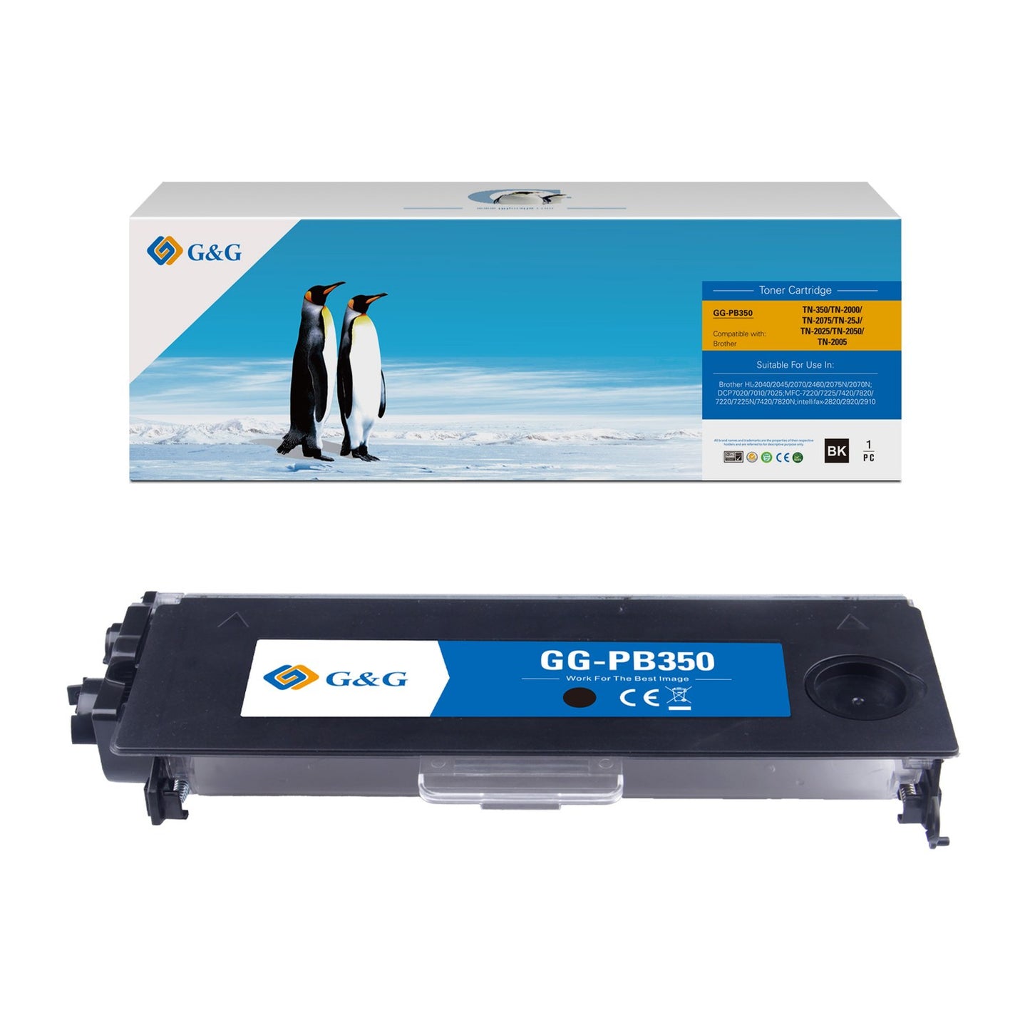 Toner compatible premium Brother TN2000 - noir