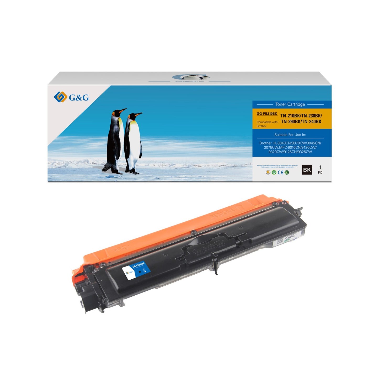 Toner compatible premium Brother TN230BK - noir