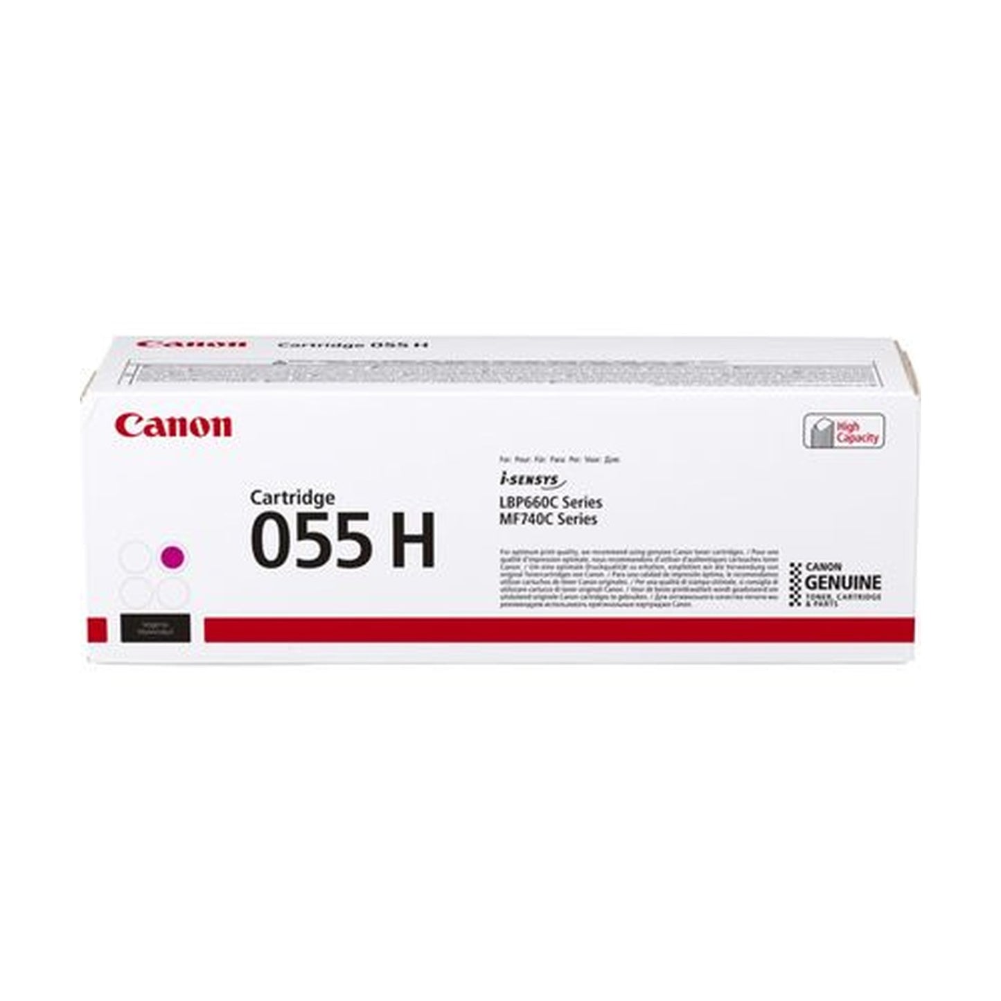 Toner compatible premium Canon 3018C004 / 055 H - magenta
